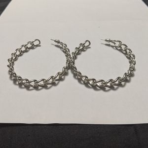 Chain Hoop Earrings
